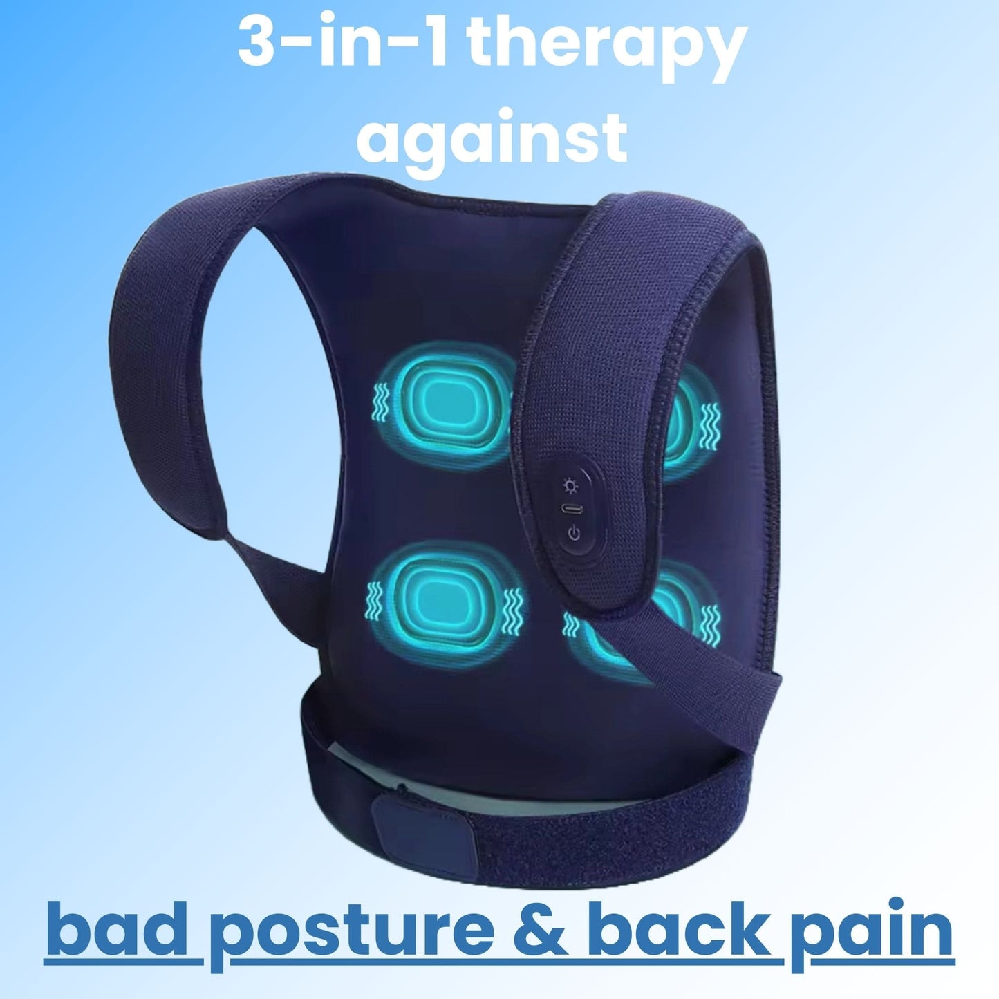 PosturPlus Heated Back Massager